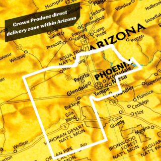 Are you within our delivery zone? Crown delivers directly to foodservice establishments in Maricopa County. We also serve wholesalers and foodservice distributors within the Southwest and across the contiguous United States! Let us know what we can do for your foodservice establishment or customer base.
🫑
🥒
🥬
🥕
🥦
🍠
🍍
🥔
🍋
#produce #foodservice #wholesaleproduce #fruits #vegetables #fruitsandveggies #restaurant #cafe #juicebar #food #foodie #fyp #foodtruck #foodblogger #maricopacounty #az #arizona #fruit #scottsdale #freshcut #peoria #phoenix #mesa #tempe #goodyear #chandler #litchfieldpark #carefree #cavecreek #wickenburg